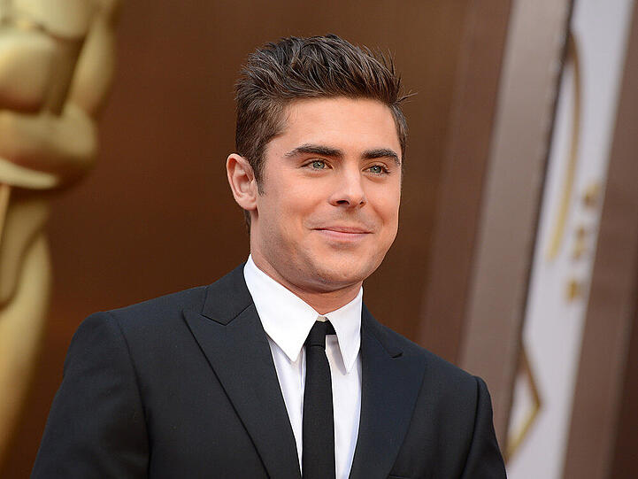 Zac Efron bei der Oscar-Verleihung 2014