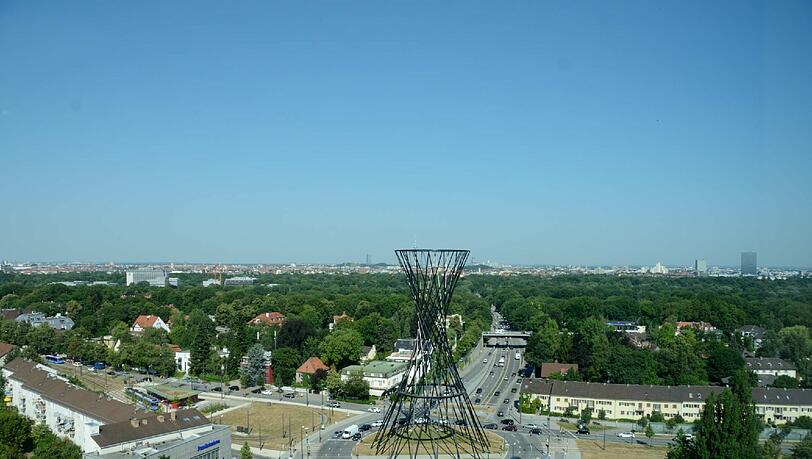 Die AZ-leserin findet ihr Viertel auch von oben ganz toll und weitläufig. Die AZ-leserin findet ihr Viertel auch von oben ganz toll und weitläufig.