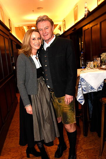 Lambert Dinzinger mit Freundin Andrea Busch