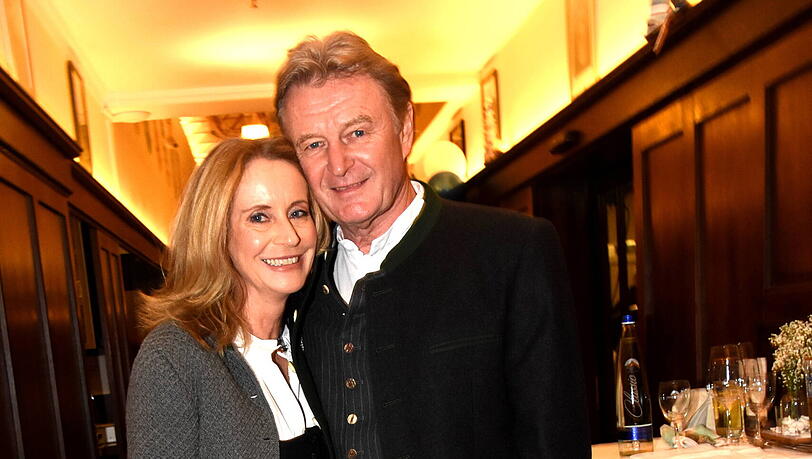 Lambert Dinzinger mit Freundin Andrea Busch