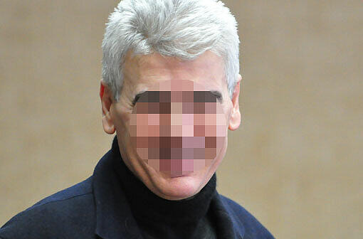 Der Pizza-Kellner Francesco P. (53) vor Gericht.