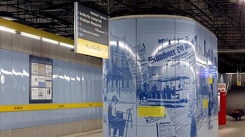 Der Vorfall ereignete sich am U-Bahnhof Max-Weber-Platz. (Archivbild)