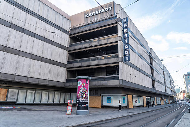 Hat Ende Juni 2023 dichtgemacht: der Galeria Karstadt Kaufhof zwischen Hauptbahnhof und Stachus.