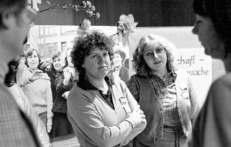 1979: Internationaler Frauentag im Gewerkschaftshaus.