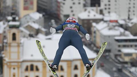 Markus Eisenbichler wurde in Innsbruck in der Qualifikation nur 32.