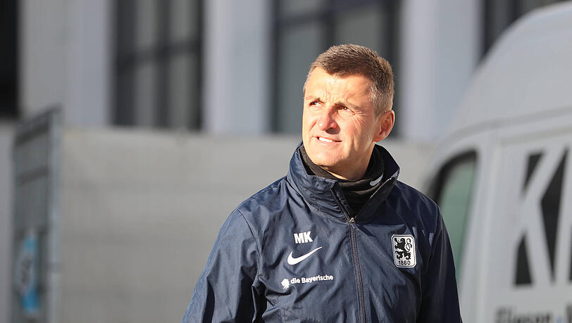 Löwen-Trainer Michael Köllner konnte sich am Freitag freitesten.