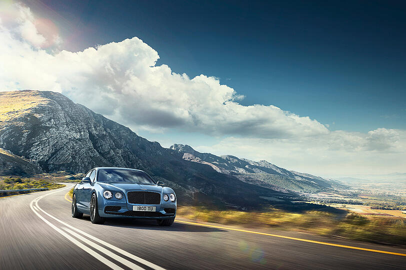 Luxus-Liner: Der Bentley Flying Spur W12 S hat jetzt 635 PS unter der noblen Haube. Ende 2016 können sich die ersten Käufer über diesen außergewöhnlichen Zuwachs in der Garage freuen.