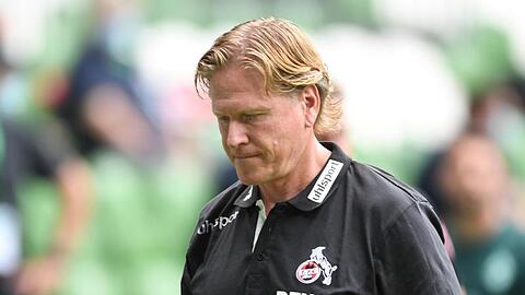 Steht vor der Vertragsverlängerung beim 1. FC Köln: Trainer Markus Gisdol.