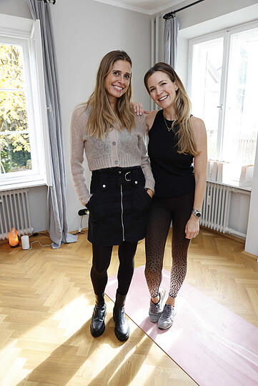Conny Lehmann und Viola Bagusat