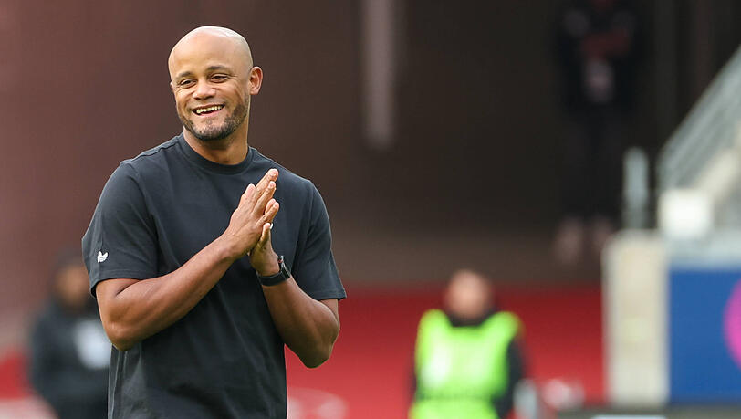 Trainer des FC Bayern: Vincent Kompany.