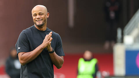 Trainer des FC Bayern: Vincent Kompany.