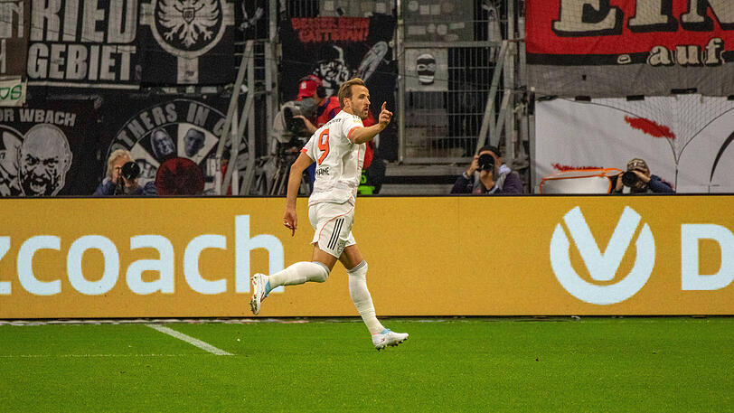 Schon elf Tore in der Bundesliga: Kane. Schon elf Tore in der Bundesliga: Kane.