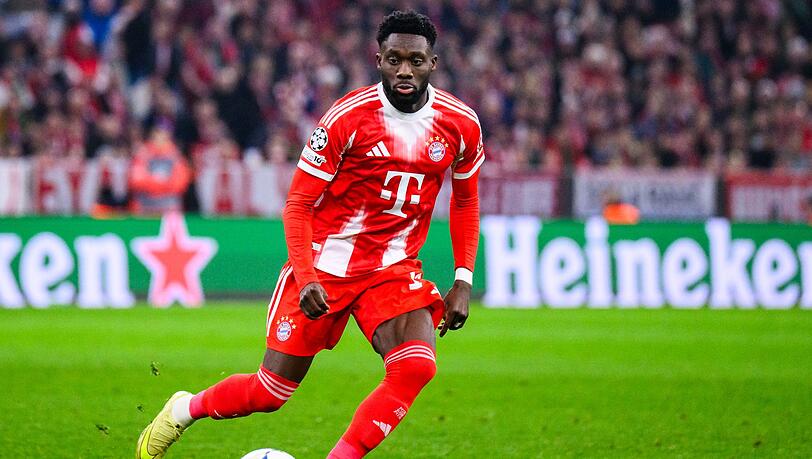 Endlich wieder auf dem Platz in Aktion: Alphonso Davies.