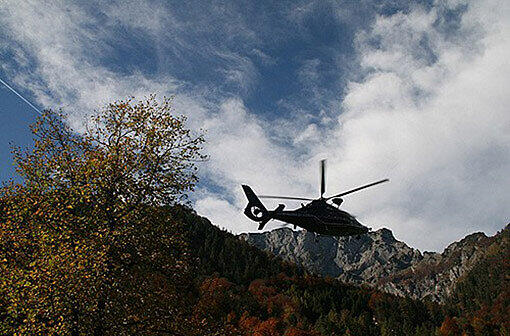 Viel zu tun für die Bergwachten im Berchtesgadener Land. Viele Touristen sind bei dem schönen Wetter in den Bergen verunglückt.