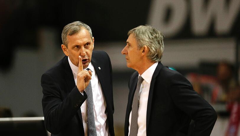 Vereint beim FC Bayern: Emir Mutapcic und Svetislav Pesic kennen sich seit 1977. Vereint beim FC Bayern: Emir Mutapcic und Svetislav Pesic kennen sich seit 1977.