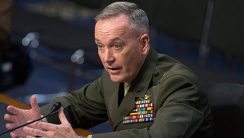 Der designierte US-Generalstabschef Joseph Dunford: "Alarmierendes" Verhalten Moskaus. Der designierte US-Generalstabschef Joseph Dunford: "Alarmierendes" Verhalten Moskaus.