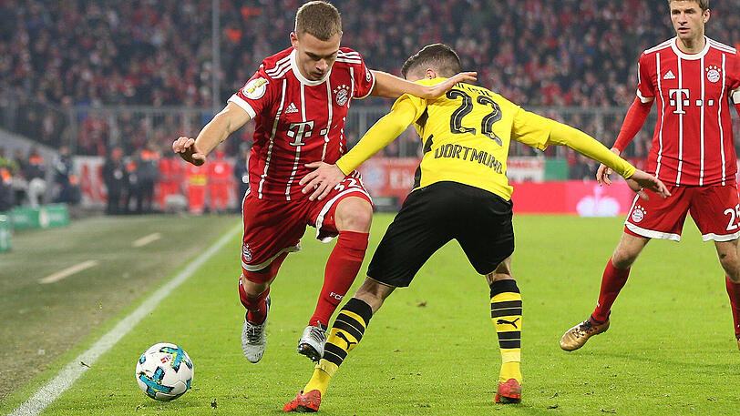 JOSHUA KIMMICH NOTE 3 - Beschränkte sich größtenteils auf die Defensivarbeit. Bekam den Ball an die Hand &ndash; aber nicht Elfmeter-würdig (51.). Ließ sich vorm 1:2 zu einfach von Kagawa verladen.