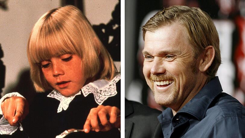 Ricky Schroder im Jahre 1980 in seiner Rolle als Ceddie Erroll im Film "Der kleine Lord" und als Gast einer Filmpremiere.