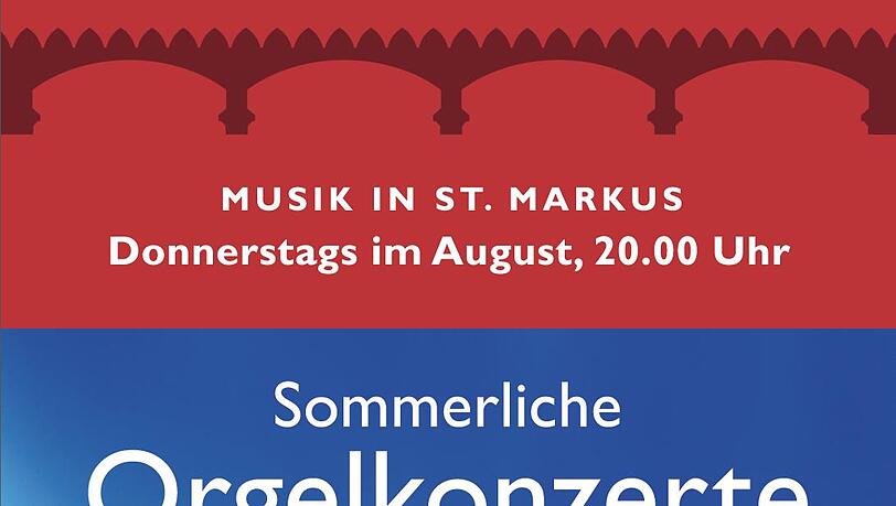 Sommerliche Orgelmusik: Ein Ausschnitt aus dem Veranstaltungs-Plakat. Sommerliche Orgelmusik: Ein Ausschnitt aus dem Veranstaltungs-Plakat.