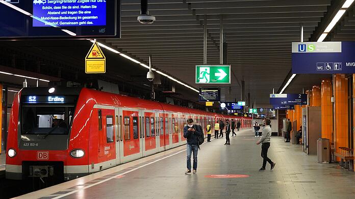 Hier hat sich der Vorfall ereignet: Der S-Bahnhof am Marienplatz.