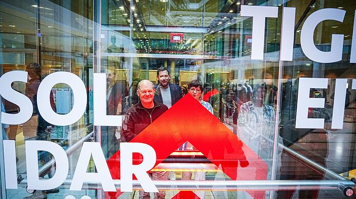Auch Bundeskanzler Olaf Scholz ist bei der Jahresauftaktklausur des SPD-Präsidiums und des SPD-Parteivorstandes in Berlin.