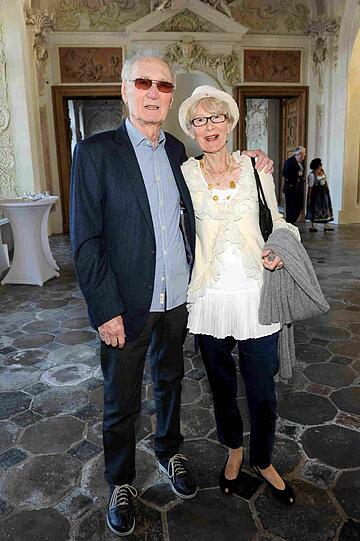 Arthur Brauss und Freundin Marie Poccolin.