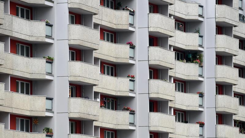 Blick auf die Fassade eines Wohnhauses. (Symbolbild)