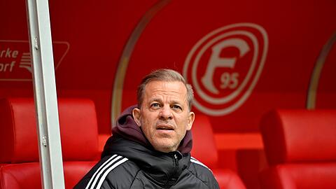 Zukunft ungewiss: Was wird aus D&uuml;sseldorfs Trainer Markus Anfang?