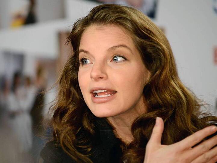 Nicht immer fröhlich: Yvonne Catterfeld