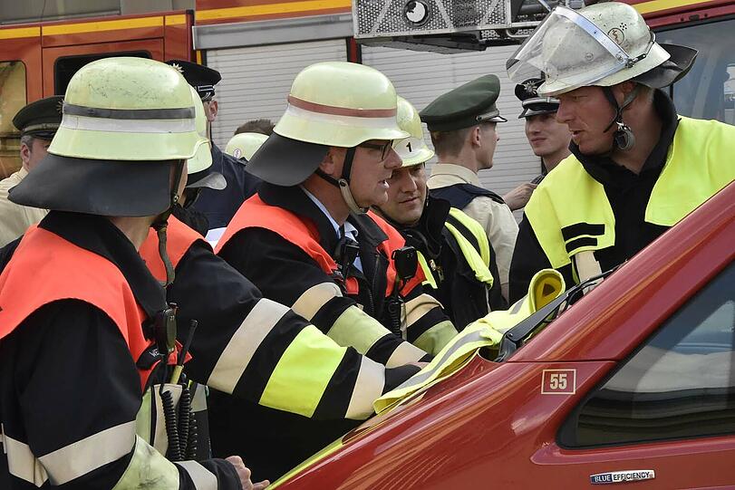 Feuer am U-Bahnhof Odeonsplatz. Die Bilder vom Feuerwehreinsatz am Dienstagabend.