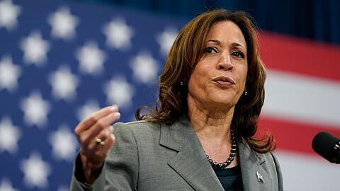Kamala Harris will die erste Präsidentin der USA werden.