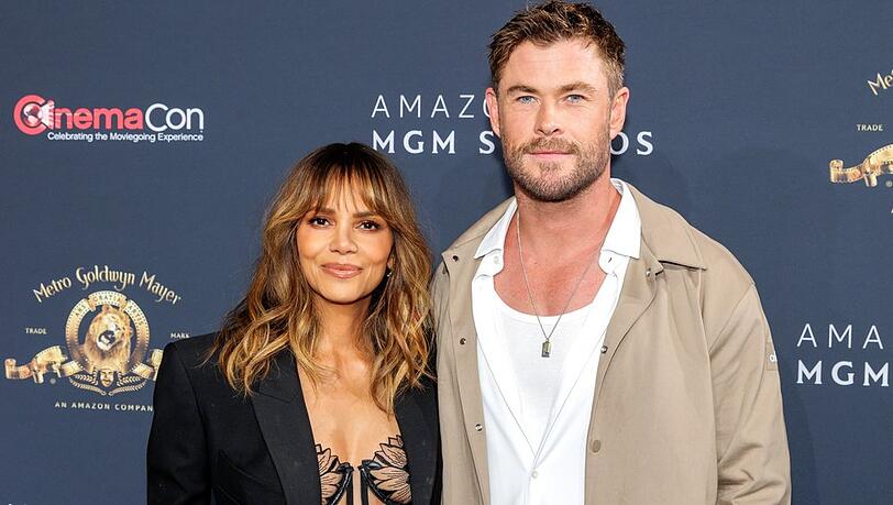 Halle Berry und Chris Hemsworth auf der CinemCon in Las Vegas.