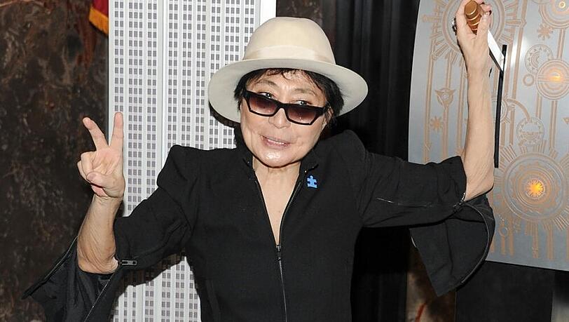 Yoko Ono bei einer Wohltätigkeitsveranstaltung in New York Yoko Ono bei einer Wohltätigkeitsveranstaltung in New York
