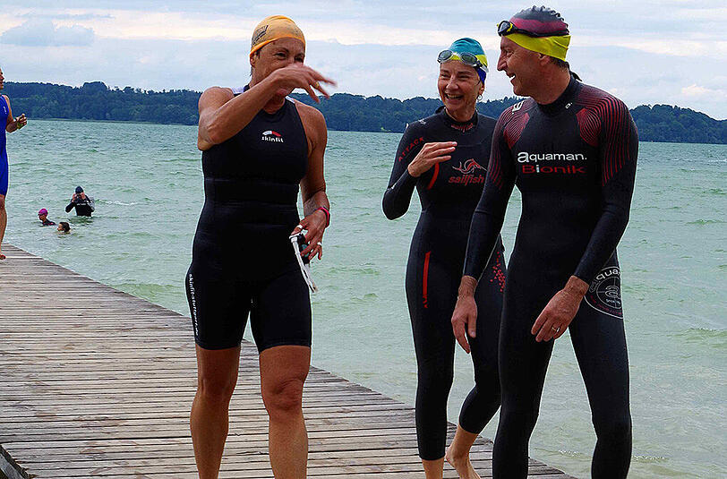 Der Bayerische Eisenmann 2015: Ein rundum gelungener Triathlon am stürmischen Starnberger See.
