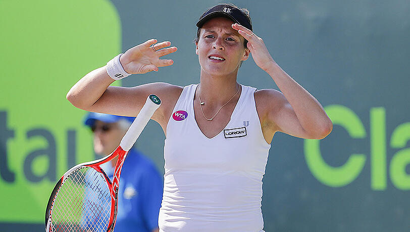 Früh gescheitert: Tatjana Maria. Früh gescheitert: Tatjana Maria.