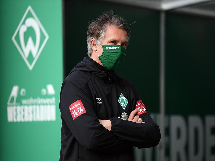 Werders Sport-Geschäftsführer Frank Baumann möchte sich in der Corona-Krise absichern.