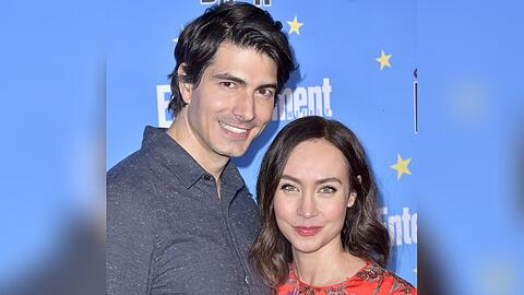 Brandon Routh und Courtney Ford lernten sich in einer Bowlinghalle kennen.