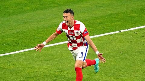 Fällt für Kroatien im Spiel gegen Spanien aus: Ivan Perisic wurde auf das Corona-Virus positiv getestet.