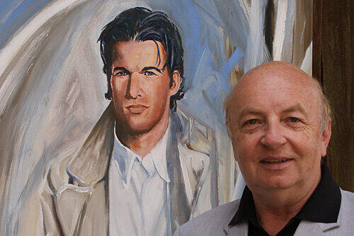 Cleff III. mit dem Portrait Michael Ballacks.