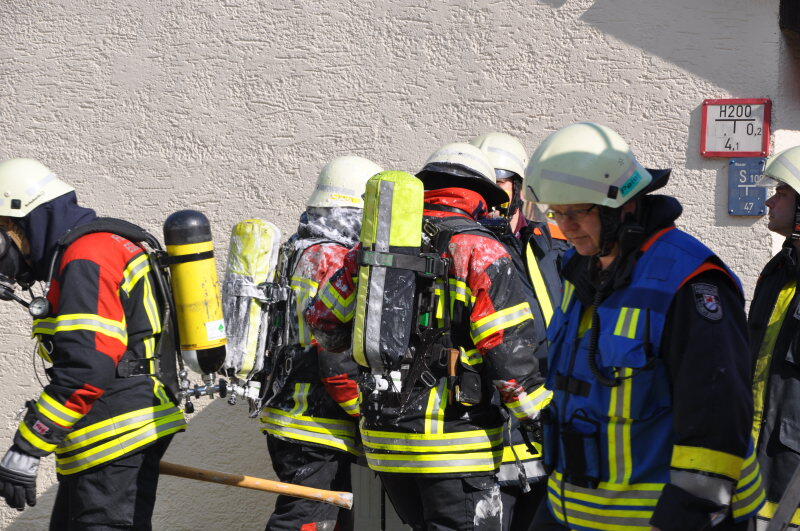 Wohnhausbrand in Eggenfelden: Die Bilder
