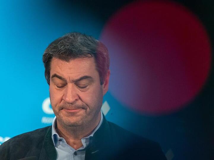Markus Söder, Ministerpräsident von Bayern, spricht auf einer Pressekonferenz. Foto: Peter Kneffel/dpa/Archivbild