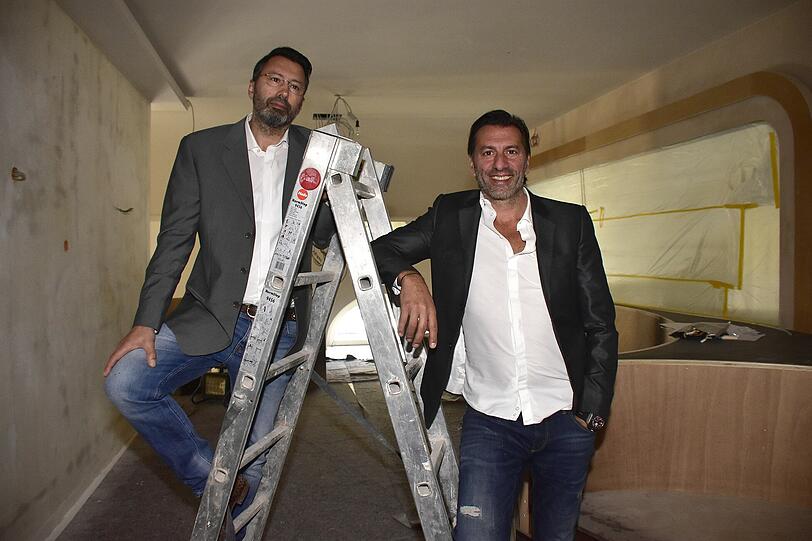 Pino und Ugo Crocamo stellen das neue Tambosi vor