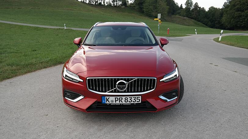 Keine Frage: Die Volvo-Designer haben derzeit auch bei der Frontgestaltung ein feines Händchen.