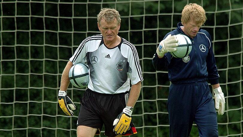 Lange ein Gespann beim Nationalteam (Bild) und beim FC Bayern: Sepp Maier und Oliver Kahn. Lange ein Gespann beim Nationalteam (Bild) und beim FC Bayern: Sepp Maier und Oliver Kahn.