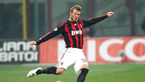 Mausert sich zum Leistungsträger beim AC Mailand: David Beckham. Mausert sich zum Leistungsträger beim AC Mailand: David Beckham.