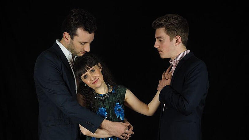 Kilian Sladek, Elena Baumann & Matthias Boguth (v.l.). Kilian Sladek, Elena Baumann & Matthias Boguth (v.l.).