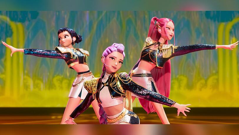 Die fiktive Girlgroup Huntr/x aus "KPop Demon Hunters" singt "Golden", den offiziellen Sommerhit 2025.