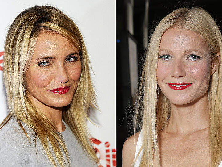 Cameron Diaz (li.) bewundert die Entscheidung von Gwyneth Paltrow und Chris Martin