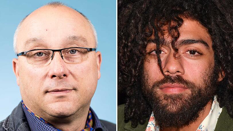 AfD-Mann Jens Maier hatte Noah Becker (rechts) als "Halbneger" bezeichnet. AfD-Mann Jens Maier hatte Noah Becker (rechts) als "Halbneger" bezeichnet.
