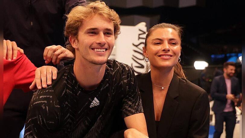 Alexander Zverev und Sophia Thomalla. (Archivbild)